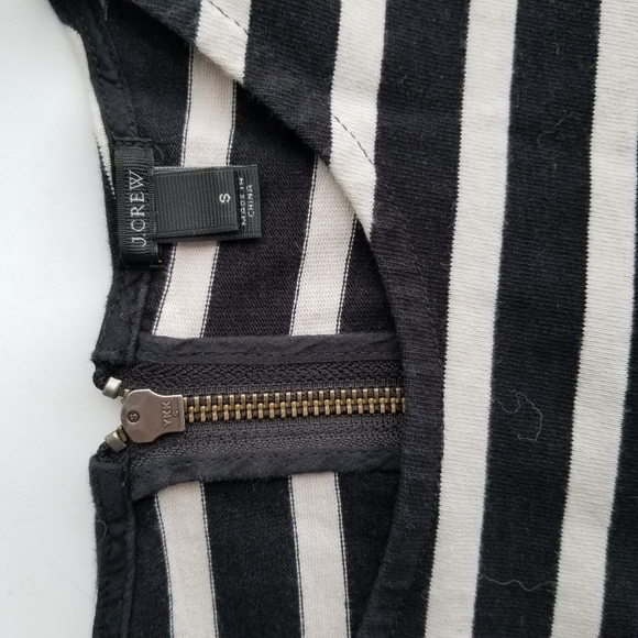 J. Crew Stripe Heavyweight Knit Tee - Picture 7 of 8